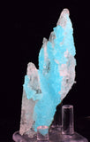 7.9cms NATURAL  SKY BLUE SALAMMONIAC LECONTITE CHILE CRYSTALS MINERAL UB279