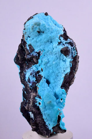 6.1cms CHRYSOCOLLA BOTRYOIDAL CRYSTALS PERU SPHERES GRAPE TURQUOISE COLOR CB75