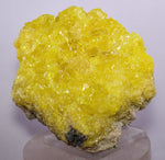 8.6cms SULPHUR NATURAL CRYSTALS BOLIVIA SULFUR POTOSI MINERAL SPECIMEN YB22