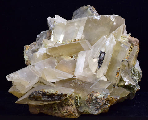 17cms SELENITE CRYSTAL LILY MINE 2000 DISCOVERY PERU MINERAL SPECIMEN TB123