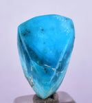 7cts GEM SILICA CHRYSOCOLLA CHALCEDONY POLISHED PERU NEW FIND BB337