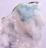 5.6cms DRUZY CHRYSOCOLLA QUARTZ LILY MINE PERU COPPER 2000 DISCOVERY DB24