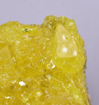 8.8cms SULPHUR NATURAL CRYSTALS BOLIVIA SULFUR POTOSI MINERAL SPECIMEN YB21