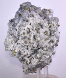 14cm BLUE DOLOMITE SELLAITE CRYSTALS CHALCOPYRITE QUARTZ CALCITE PERU GB35