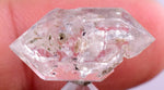 2cms HERKIMER DIAMOND ANTHRAXOLITE CRYSTALS MINERAL SPECIMEN PERU QB21