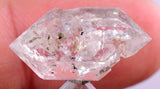 2cms HERKIMER DIAMOND ANTHRAXOLITE CRYSTALS MINERAL SPECIMEN PERU QB21