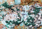 10cms ATACAMITE DRUZY MALCHITE CHRYSOCOLLA LILY MINE PERU MINERAL AB157