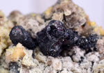 15cms PROUSTITE ACANTHITE SILVER PERU TRANSLUCENT FACET UCHUCCHACUA MINE HB86