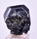 1.8cms GEM ACANTHITE PYRITE CRYSTALS MINERAL SPECIMEN PERU HB266