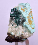 4.7cms GEM CLINOATACAMITE CRYSTAL MALACHITE LILY MINE 2000 DISCOVERY PERU AB160