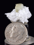 1.9cms APATITE QUARTZ PYRITE CRYSTALS CHALCOPYRITE MINIATURE PERU HUANZALA AB110