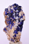 4cms GEM AZURITE CRYSTALS MEXICO ROYAL BLUE COLOR SHINY UB262