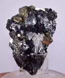 7.2cms MARCASITE PYRITE QUARTZ  ARSENOPYRYTE  PERU SHINY CRYSTALS MINERAL MB115