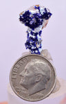 1.9cms GEM AZURITE CRYSTALS MEXICO ROYAL BLUE COLOR SHINY UB269