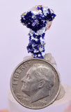 1.9cms GEM AZURITE CRYSTALS MEXICO ROYAL BLUE COLOR SHINY UB269