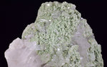 13cms FUCHSITE MUSCOVITE QUARTZ RARE CRYSTAL CHROMIUM MINERAL SPECIMEN PERU KB52