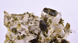 5cms PREMIUM EPIDOTE  QUARTZ CRYSTALS PERU AESTHETIC COLLECTOR CB139