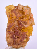 5.7cms YELLOW FLUORITE SHINY CRYSTAL AHOULI MOROCCO MINERAL SPECIMEN KB42