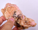 180 grams GEM PINK OPAL PERU ROUGH ANGEL SKIN TRANSLUCENT CORAL COLOR PB60