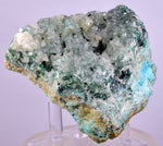 10.3cms ATACAMITE CALCITE DRUZY CHRYSOCOLLA MALACHITE LILY MINE PERU AB249