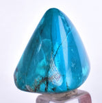 57.5cts GEM SILICA CHRYSOCOLLA CHALCEDONY LILY MINE PERU FREE FORM QUARTZ BB278