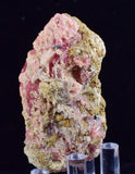 6.5cms GEM RHODOCHROSITE FLUORITE PYRITE CRYSTAL QUARTZ CHINA FLUORESCENT RB313