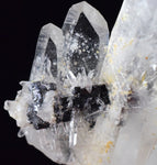 5cms HUBNERITE QUARTZ CRYSTALS MINERAL SPECIMEN COLLECTOR PERU MB40