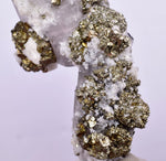 7cms CALCITE QUARTZ PYRITE DICKITE SCHEELITE ? PERU HUANZALA AB122