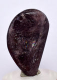 32cts GEM AXINITE PURPLE TUMBLED PERU SUPER SHINY RARE MINERAL SPECIMEN BB310