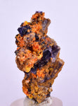 4.2cms GEM WULFENITE FLUORITE MIMETITE CRYSTALS ALAMO ARIZONA USA MINERAL YB32