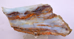 680grms 23cm BLUE OPAL PERU SLAB SCENIC SEASCAPE SCULPTURE ROUGH LANDSCAPE OB153