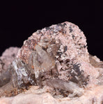 12cms BARITE DOLOMITE RHODOCHROSITE CRYSTALS PERU SHINY MINERAL SPCIMEN EB50