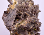 9.7cms AXINITE EPIDOTE QUARTZ GARNET CRYSTALS PERU AESTHETIC COLLECTOR AB244