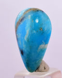 8.5cts GEM BLUE OPAL SCENIC CABOCHON PERU SEASCAPE PENDANT JEWELRY BB388