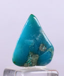 5.5carats GEM SILICA CHRYSOCOLLA CHALCEDONY LILY MINE PERU TUMBLED QUARTZ BB45