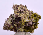 2.8cms PREMIUM EPIDOTE AXINITE QUARTZ CRYSTALS PERU AESTHETIC COLLECTOR CB138
