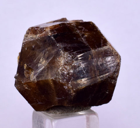 2cm GARNET GROSSULAR HESSONITE DODECAHEDRON CRYSTALS PERU MINERAL SPECIMEN GB20