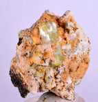 3.9cms YELLOW APATITE CRYSTALS IMILCHIL MOROCCO MINERAL SPECIMEN AB234