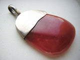 LOT 20grams GEM RED RHODOCHROSITE ROUGH ORTIZ PERU MINERAL SPECIMEN RB542