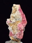 2.7ms RHODOCHROSITE FLUORITE PYRITE CHINA CRYSTAL RHOMBOHEDRAL MINIATURE RB412