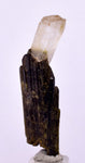 4.1cms PREMIUM EPIDOTE QUARTZ MINIATURE CRYSTALS PERU AESTHETIC COLLECTOR CB130