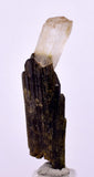 4.1cms PREMIUM EPIDOTE QUARTZ MINIATURE CRYSTALS PERU AESTHETIC COLLECTOR CB130