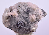 2.9cms PROUSTITE RUBY SILVER RHODOCHROSITE PERU UCHUCCHACUA MINE MINERAL HB195