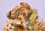 5cms YELLOW APATITE CRYSTALS IMILCHIL MOROCCO MINERAL SPECIMEN AB237