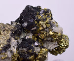 4.1cms APATITE QUARTZ PYRITE CRYSTALS PERU HUANZALA AB246