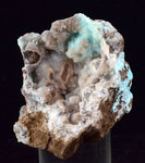 4.9cms DRUZY CHRYSOCOLLA QUARTZ LILY MINE PERU COPPER 2000 DISCOVERY DB31