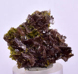2.8cms PREMIUM EPIDOTE AXINITE QUARTZ CRYSTALS PERU AESTHETIC COLLECTOR CB138