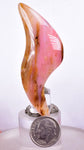 52.5cts GEM PINK OPAL CABOCHON PERU TRANSLUCENT JEWELRY PENDANT BB341