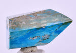 57cts GEM BLUE OPAL SCENIC FREE FORM PERU SEASCAPE PENDANT JEWELRY  BB383