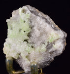 4.5cms AUGELITE CRYSTAL PERU DARK GREEN BRIGHT NEEDLE QUARTZ PASTO BUENO AE550
